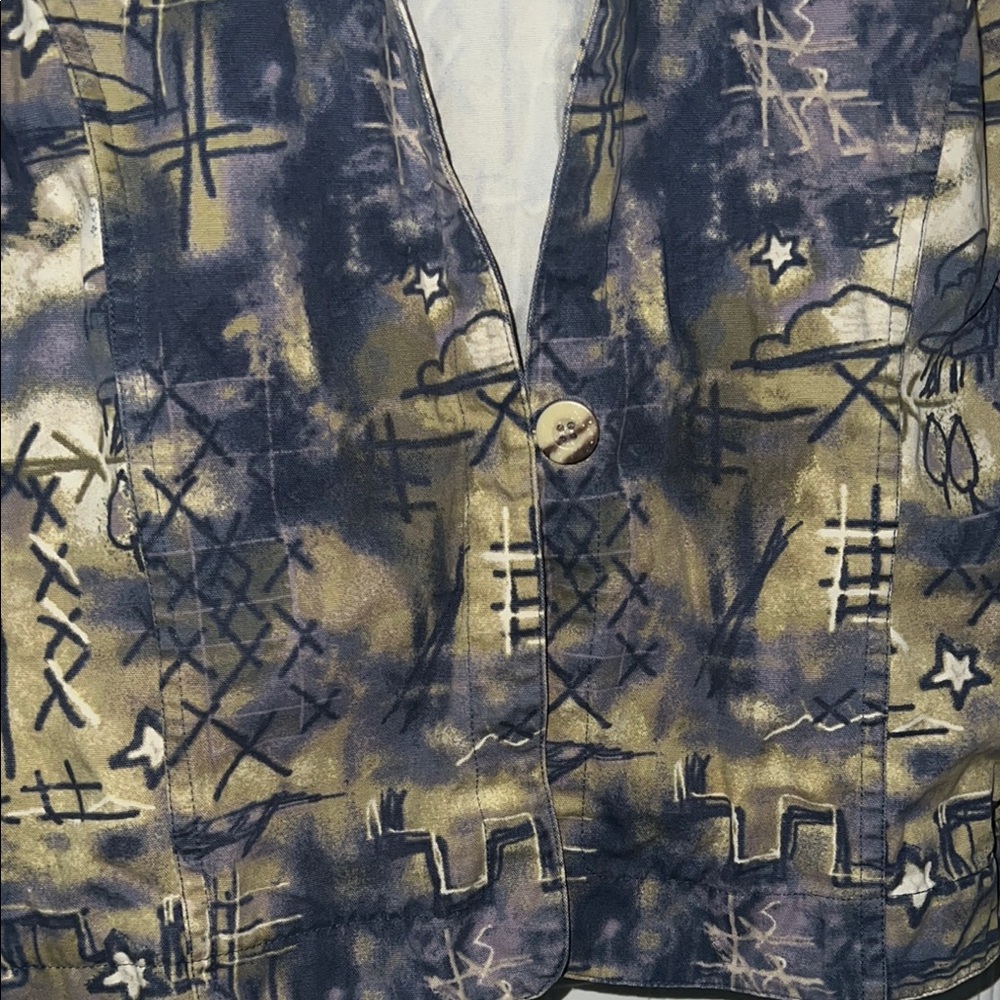 Stylish Women's Patterned Jacket - Picture 3 of 5